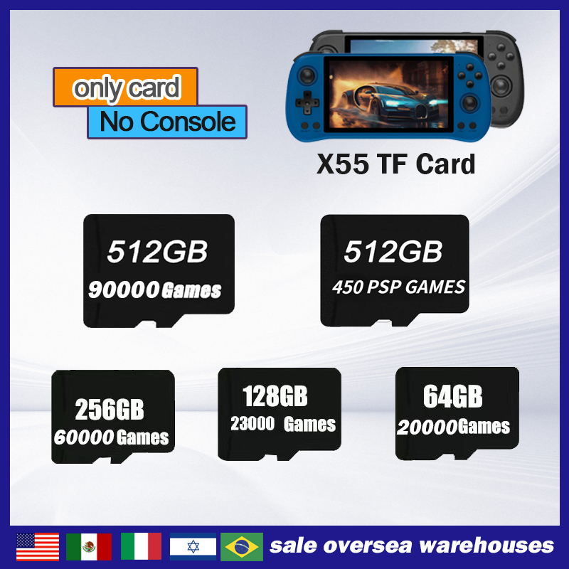 Gaming Console X55 - FOR POWKIDDY X55 Retro Handheld Game