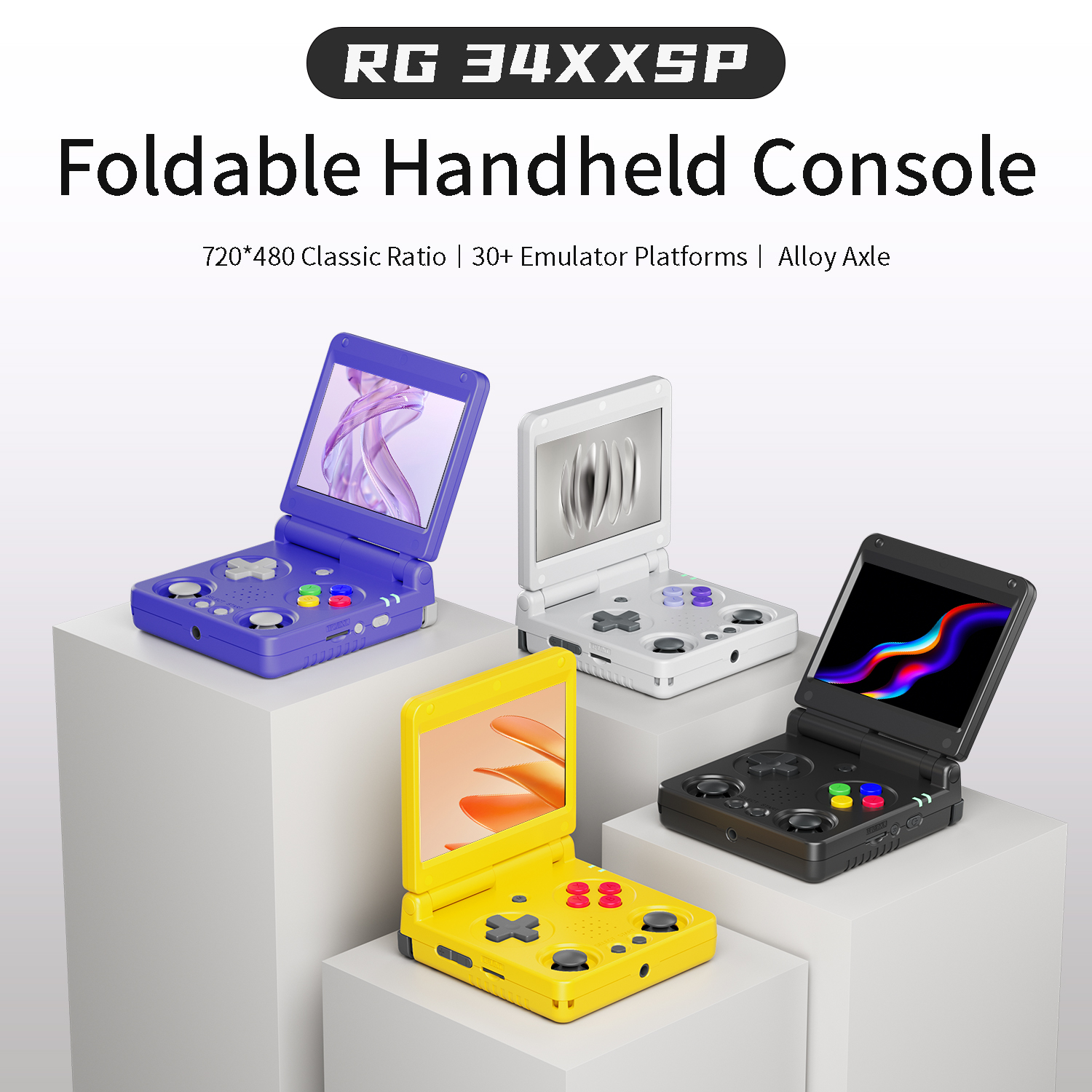 Anbernic RG34XXSP RG35XXSP Fli - Gaming Console In Chinese recensie en prijs