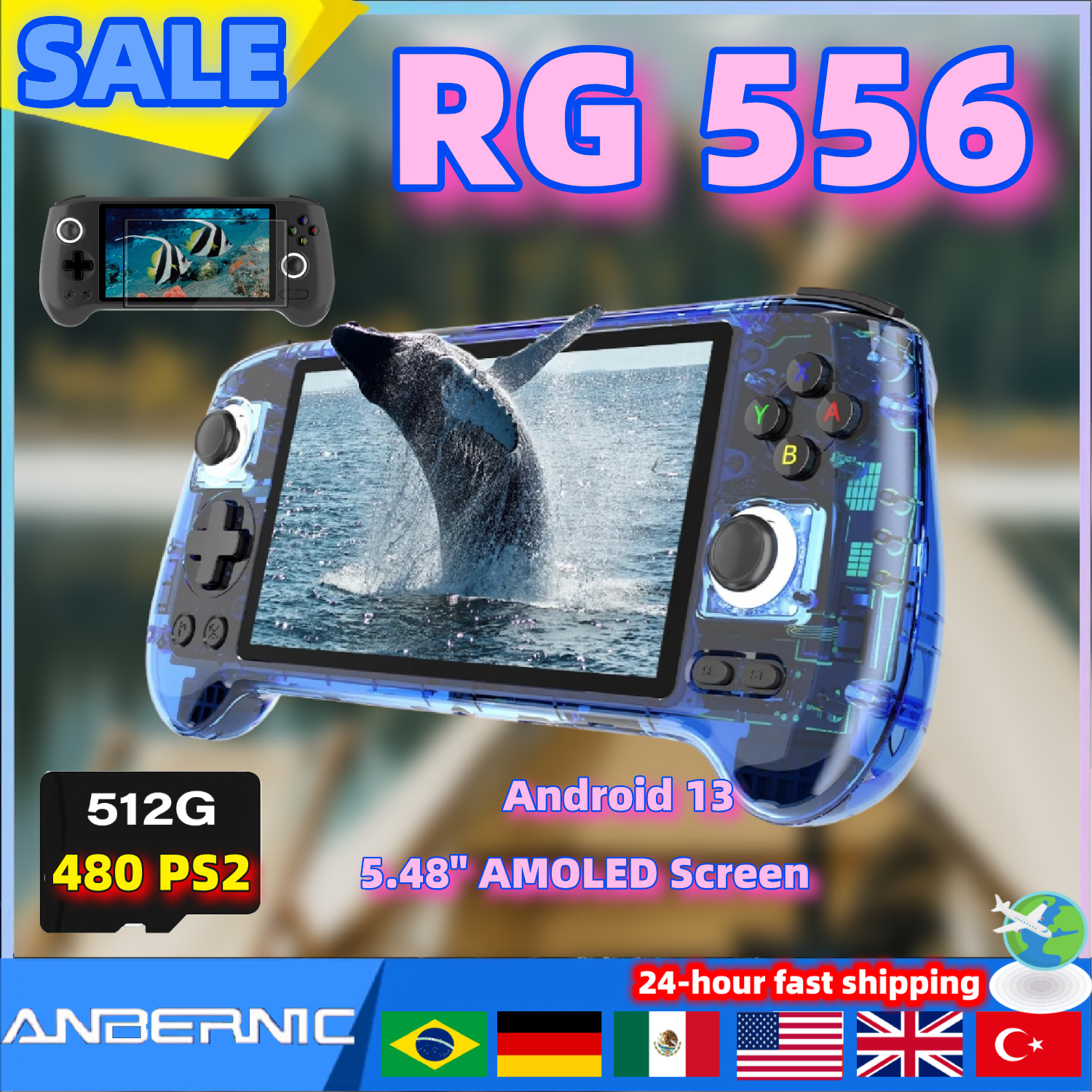 ANBERNIC RG556 Retro Video Gam - Gaming Console In Chinese recensie en prijs