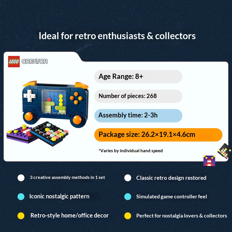 LEGO Creator 3in1 Building Blo - Gaming Console Retro recensie en prijs