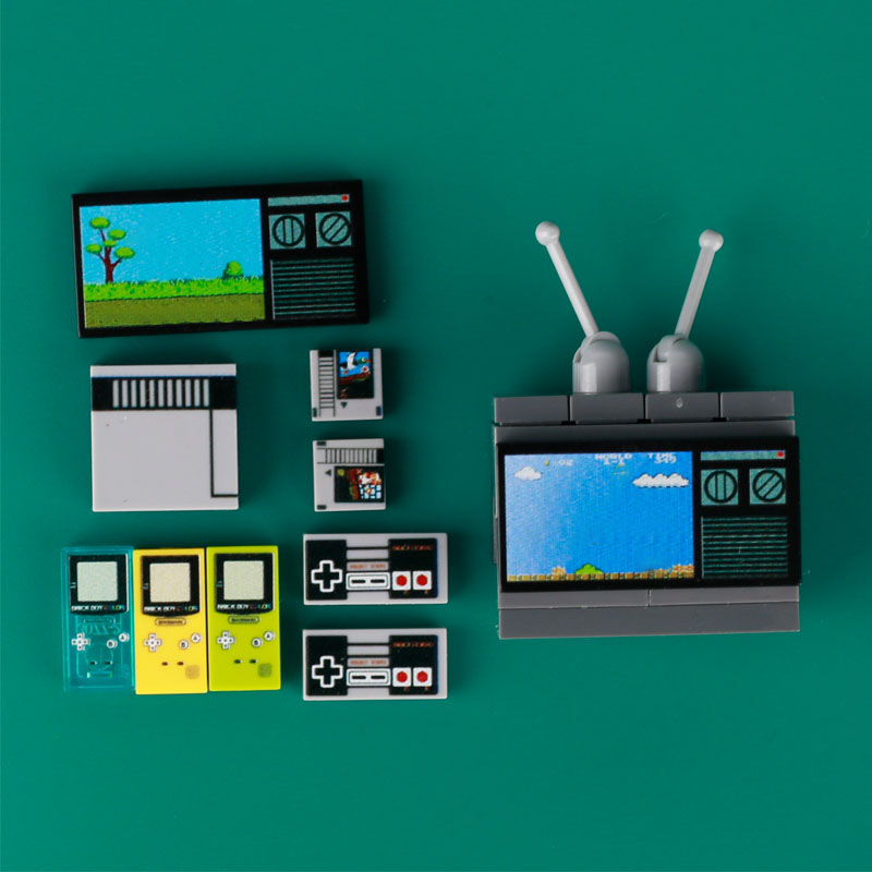DIY City Classic TV Building B - Gaming Console Lego recensie en prijs