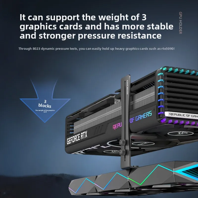 Universal Aluminum GPU Brace S - Gaming Card Holder recensie en prijs