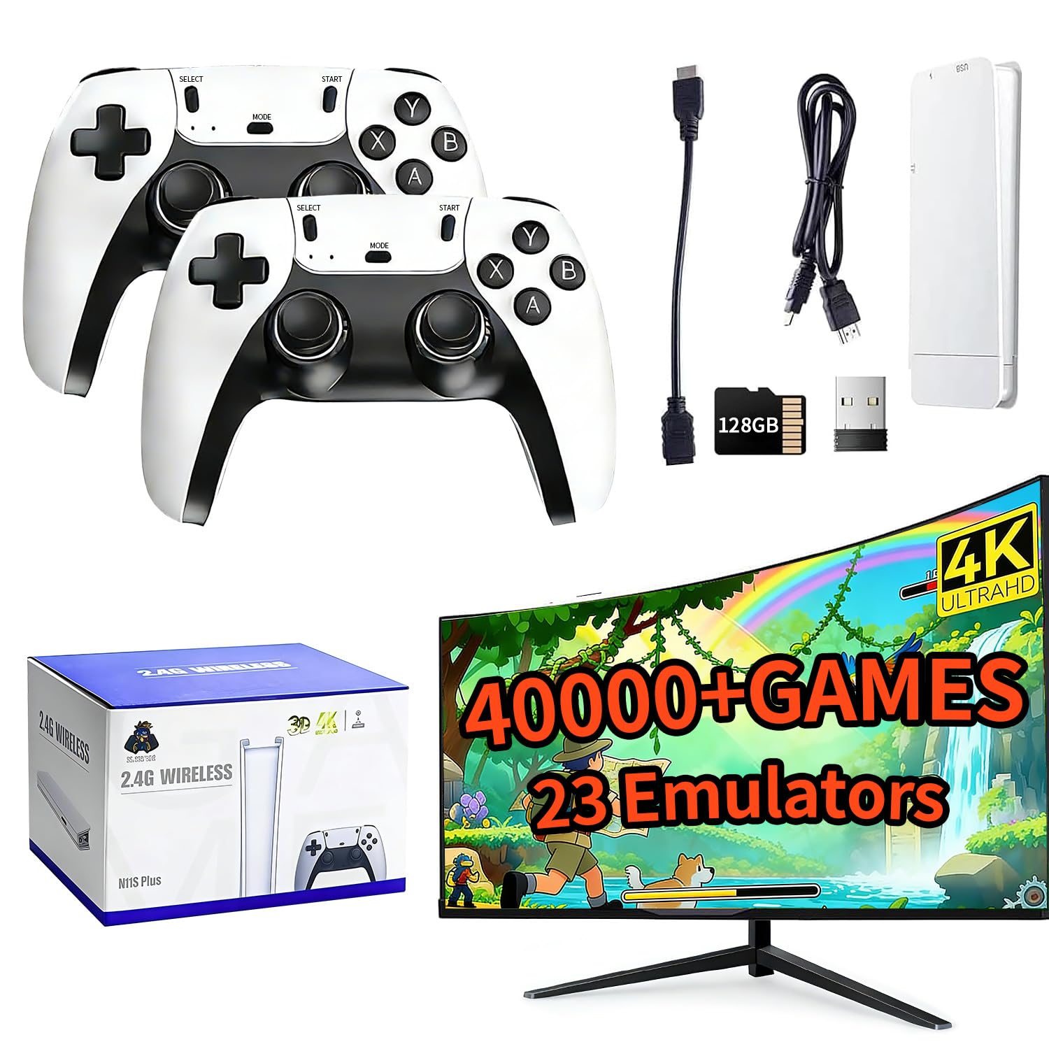 2026 Retro Gaming Console, 4K  - Gaming Console In 2026 recensie en prijs