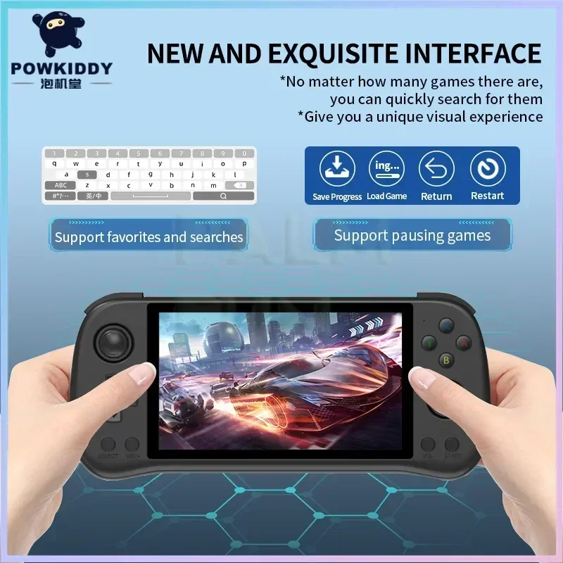 POWKIDDY X55 5.5INCH IPS Scree - Gaming Console X55 recensie en prijs