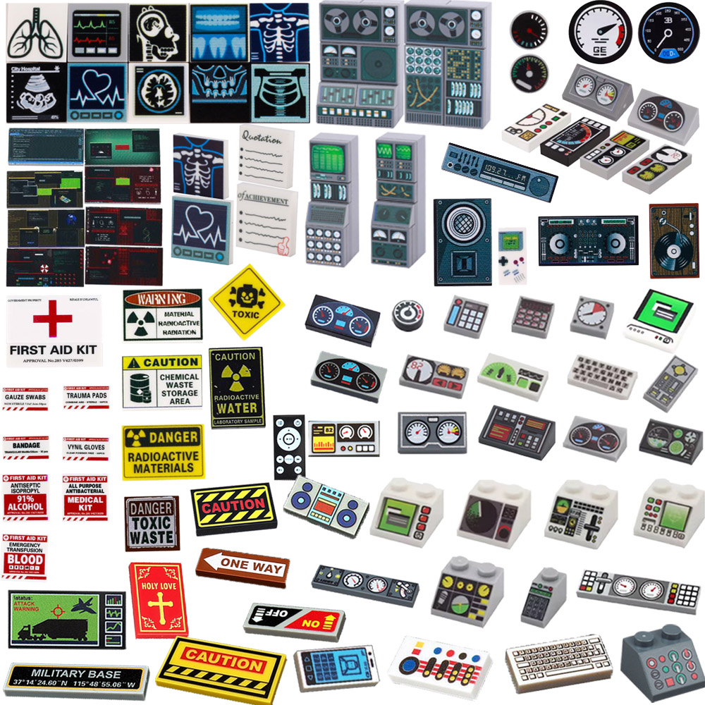 City Printed Accessories Build - Gaming Console Lego recensie en prijs