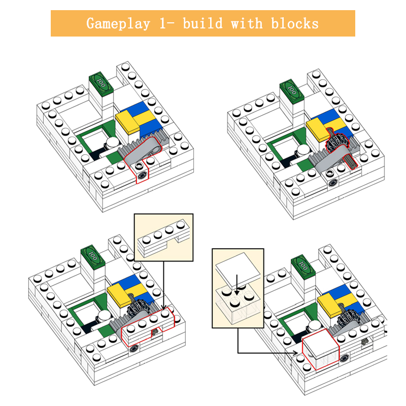 moc building blocks puzzle box - Gaming Console Lego recensie en prijs