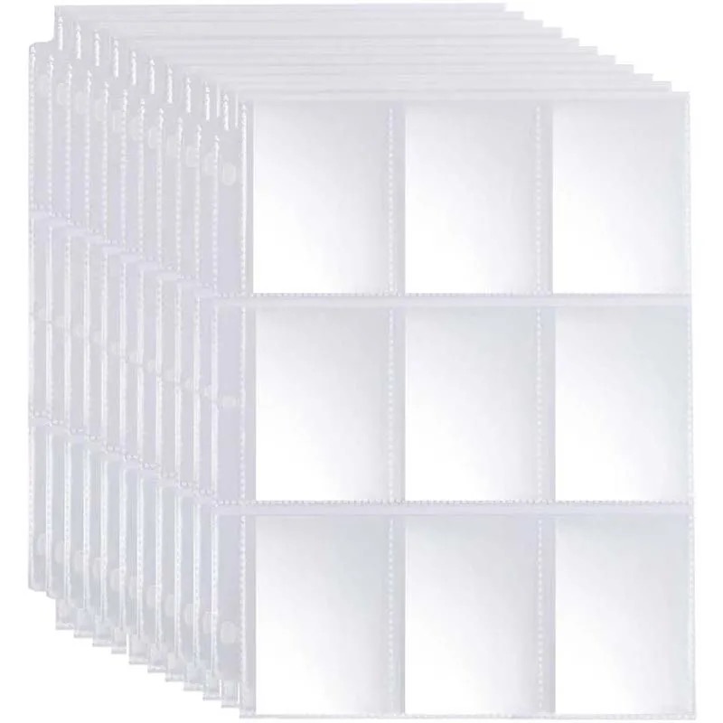 50pcs 9 Pocket Trading Gaming  - Gaming Card Holder recensie en prijs