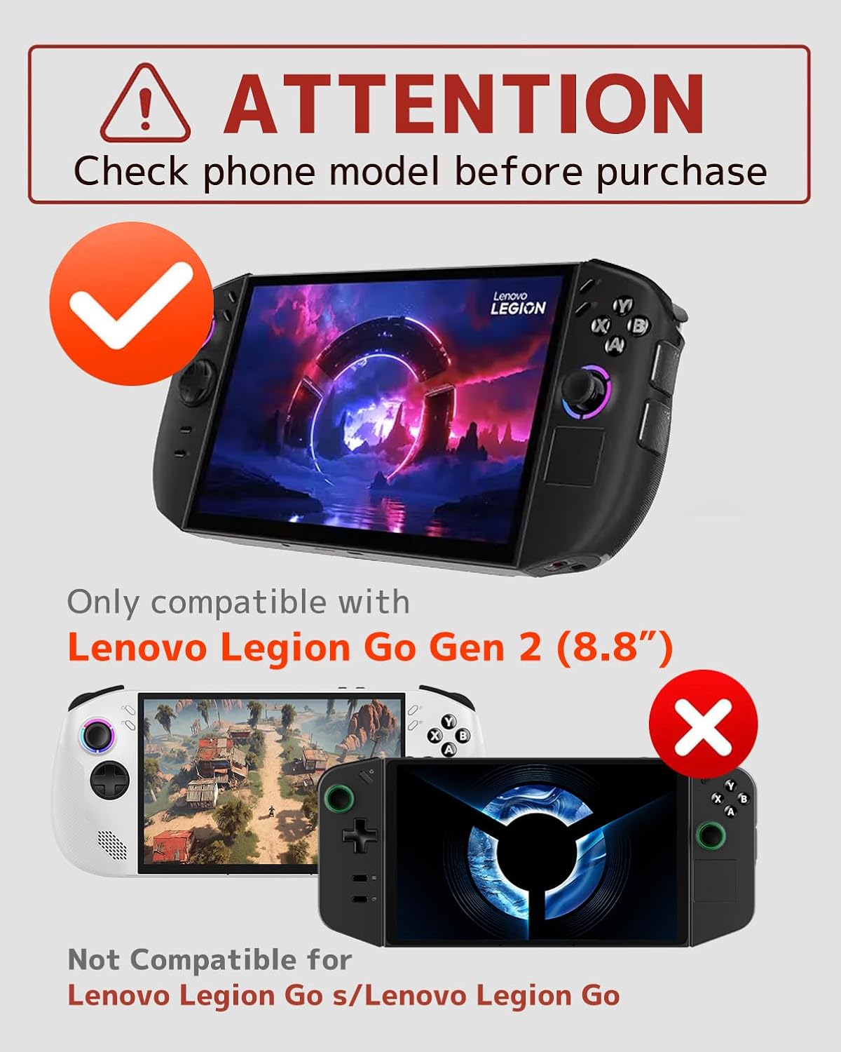 Soft TPU Protective Case for L - Gaming Console Lenovo recensie en prijs