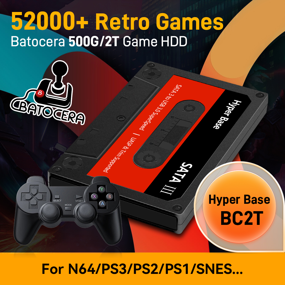 Batocera 500G/2T Emulator Game - Gaming Console In Chinese recensie en prijs