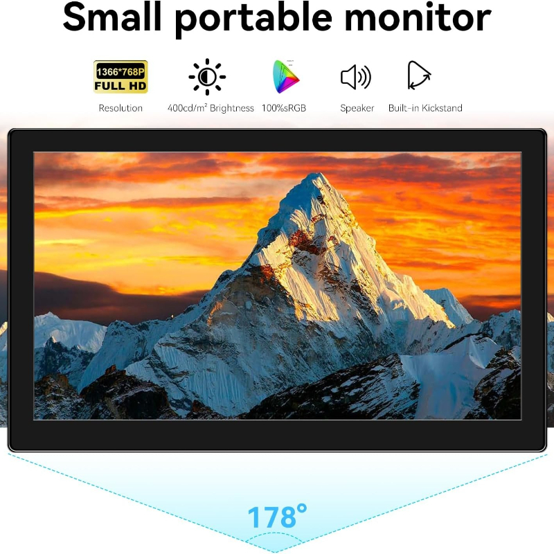 Small Touchscreen Monitor 10.1 - Gaming Console App recensie en prijs