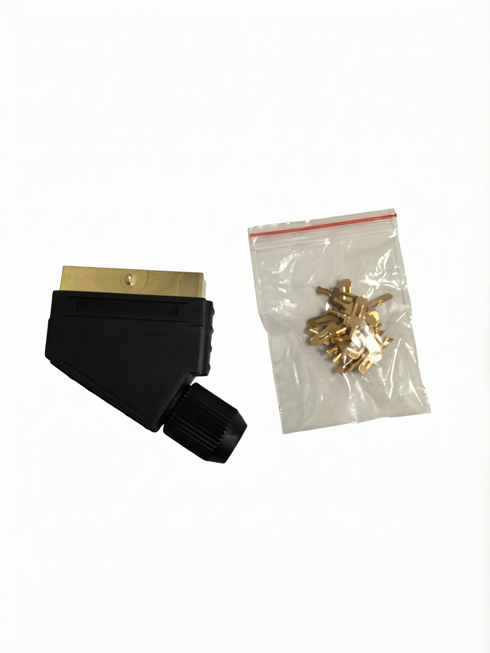 2 Sets 21 Pin Gold-Plated SCAR - Gaming Console Retro recensie en prijs