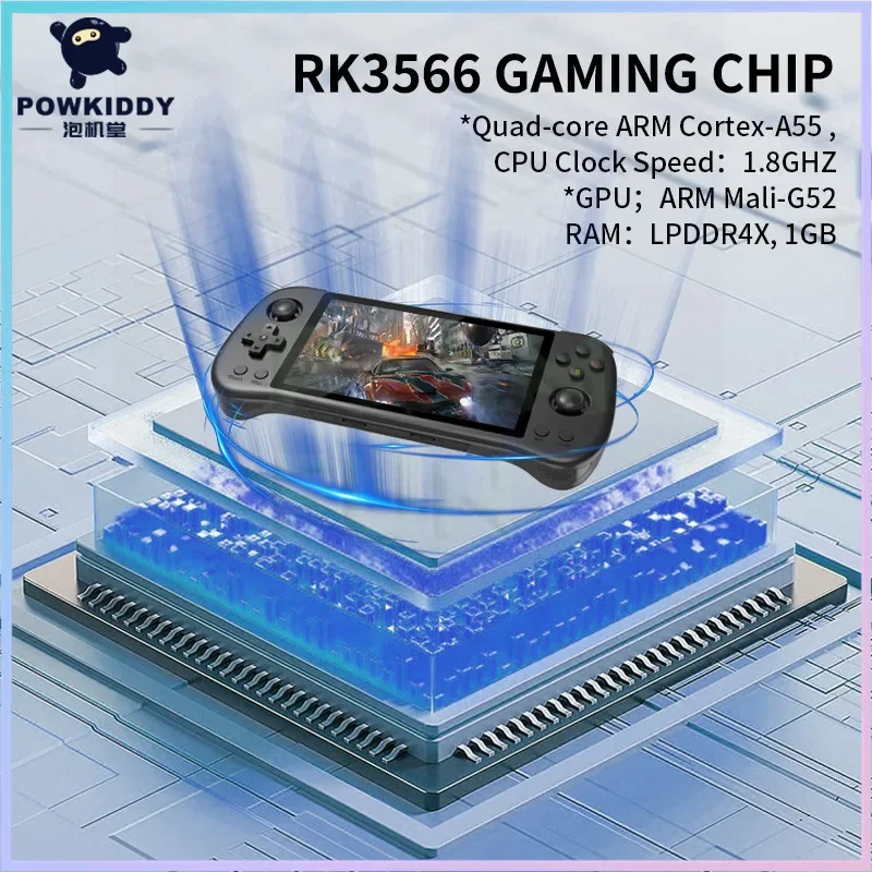 POWKIDDY X55 Handheld Game Con - Gaming Console X55 recensie en prijs