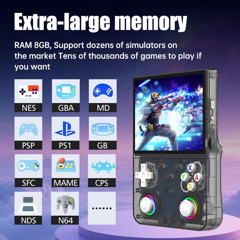 R36 Ultra X Retro Handheld Vid - Gaming Console In Chinese recensie en prijs