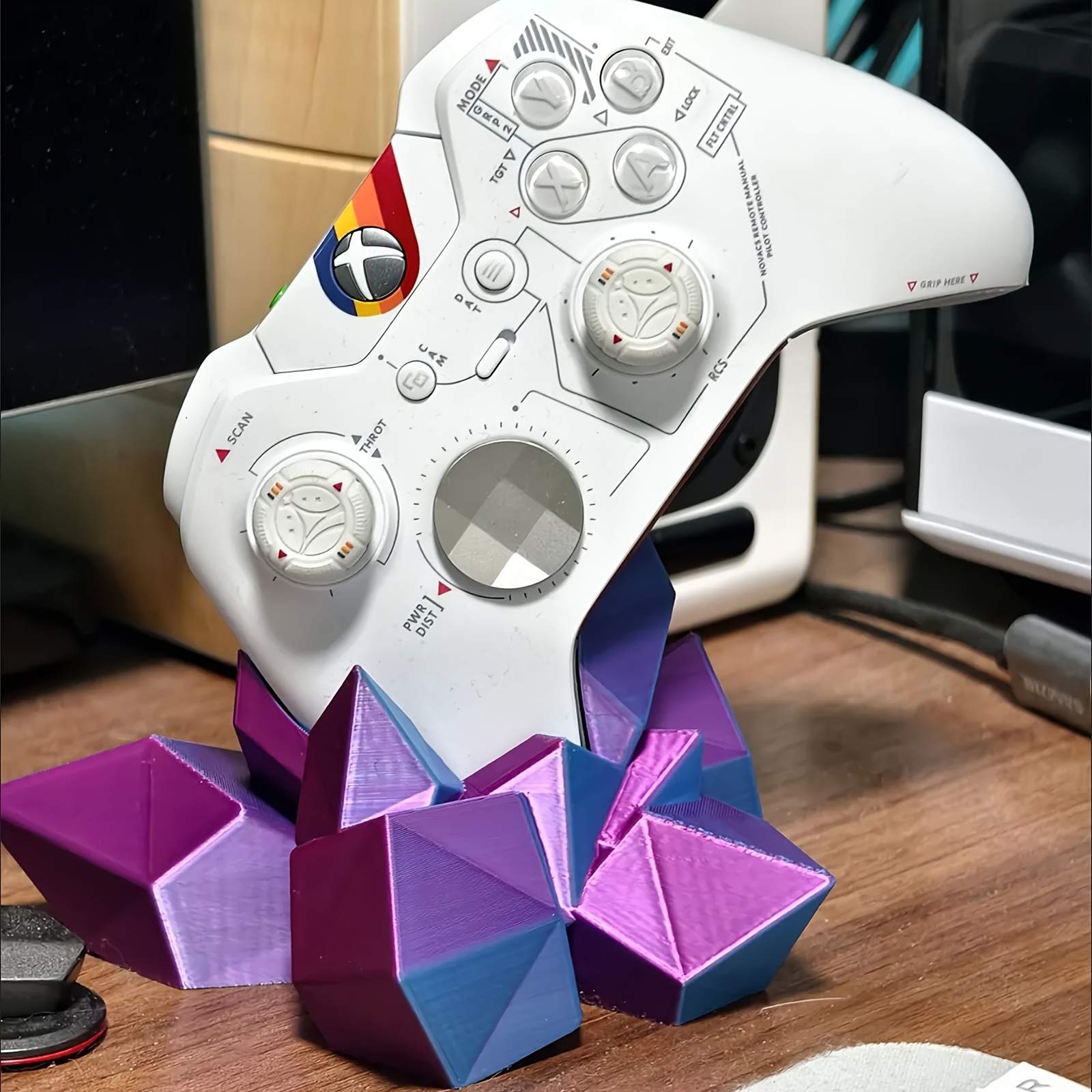 3D Printed Crystal Game Contro - Controller Stand Holder recensie en prijs