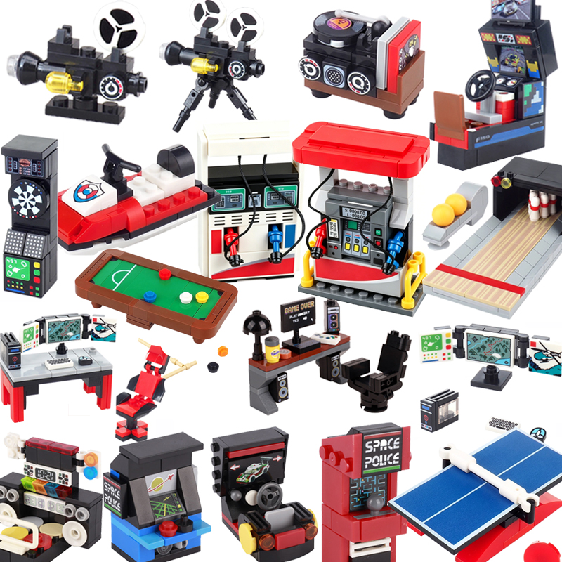 MOC City Street View Building  - Gaming Console Lego recensie en prijs