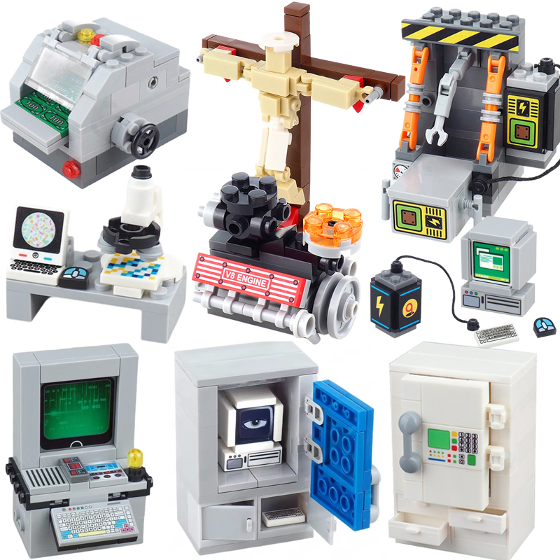 MOC City Street View Building  - Gaming Console Lego recensie en prijs