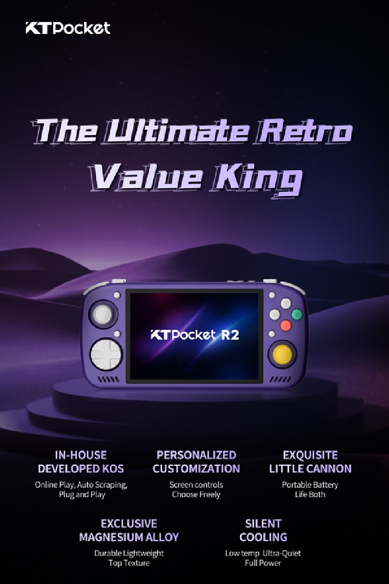 KTPocket R2 KTR2 4:3/3:2 Touch - Gaming Console Retro recensie en prijs