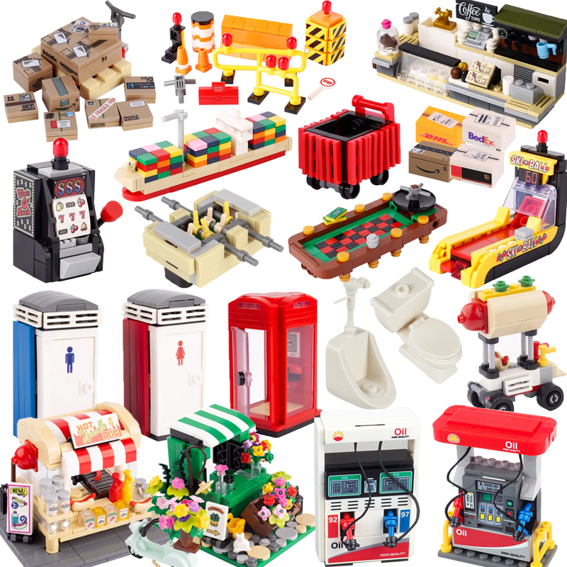 MOC City Street Scene Building - Gaming Console Lego recensie en prijs