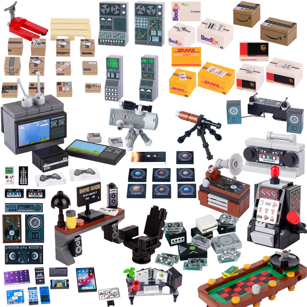 MOC City Scene Building Block  - Gaming Console Lego recensie en prijs