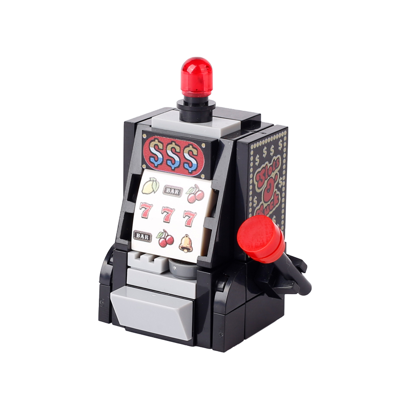 MOC City Poker Table Slots Ski - Gaming Console Lego recensie en prijs