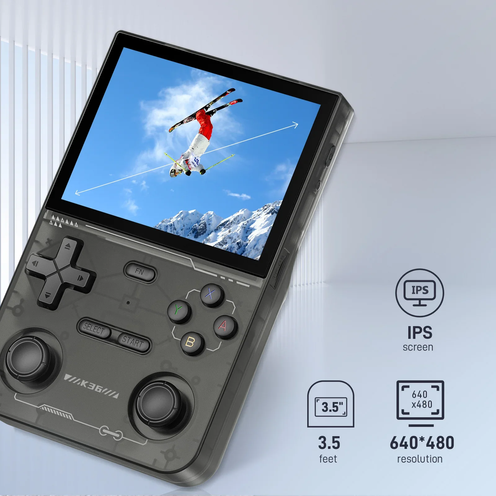 GAMINJA K36 3.5Inch IPS Screen - Gaming Console K36 recensie en prijs