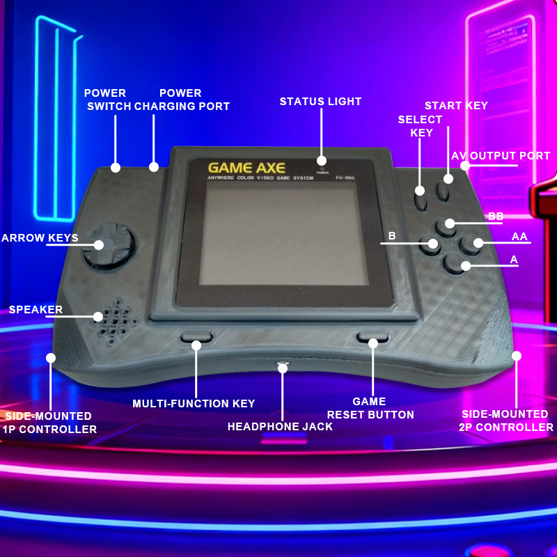PFT Elite 4-Inch Handheld Arca - Gaming Console Retro recensie en prijs