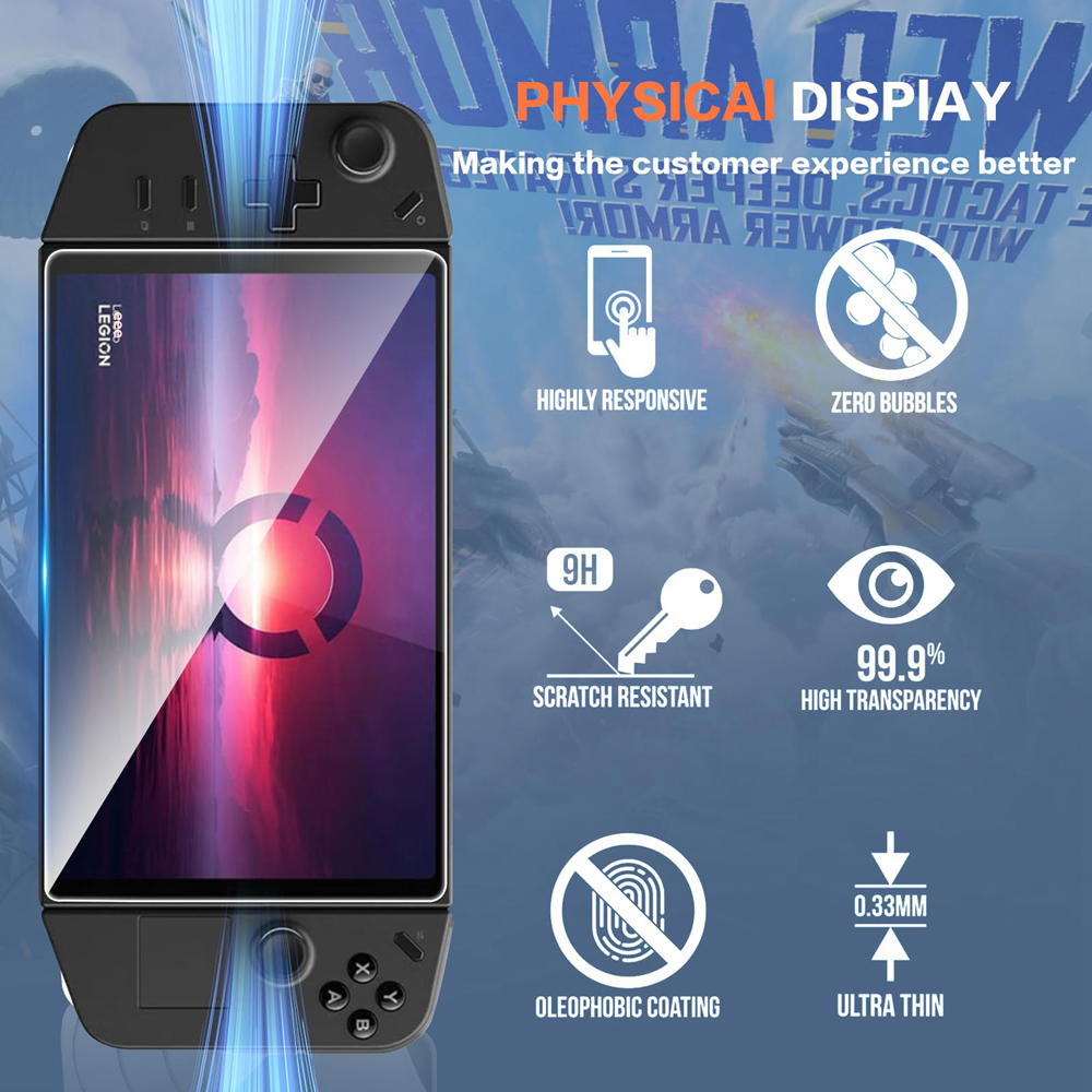 Tempered Glass Protective Film - Gaming Console Lenovo recensie en prijs