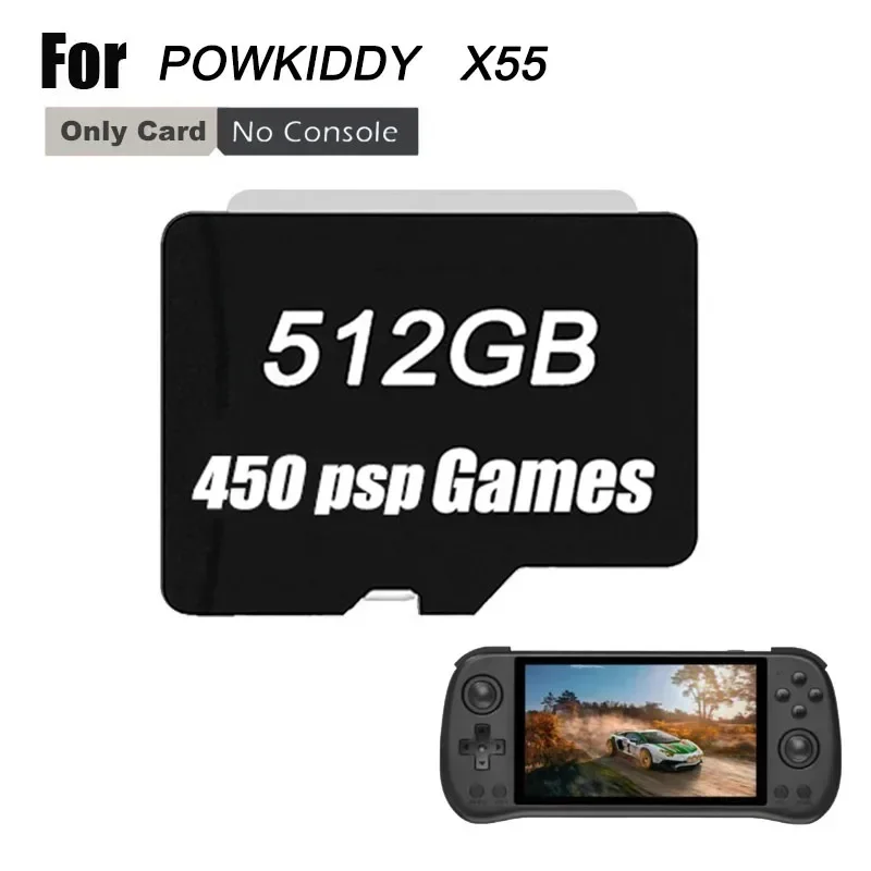 FOR POWKIDDY X55 Retro Handhel - Gaming Console X55 recensie en prijs