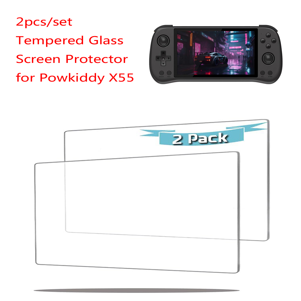 2pcs/set Tempered Glass Screen - Gaming Console X55 recensie en prijs
