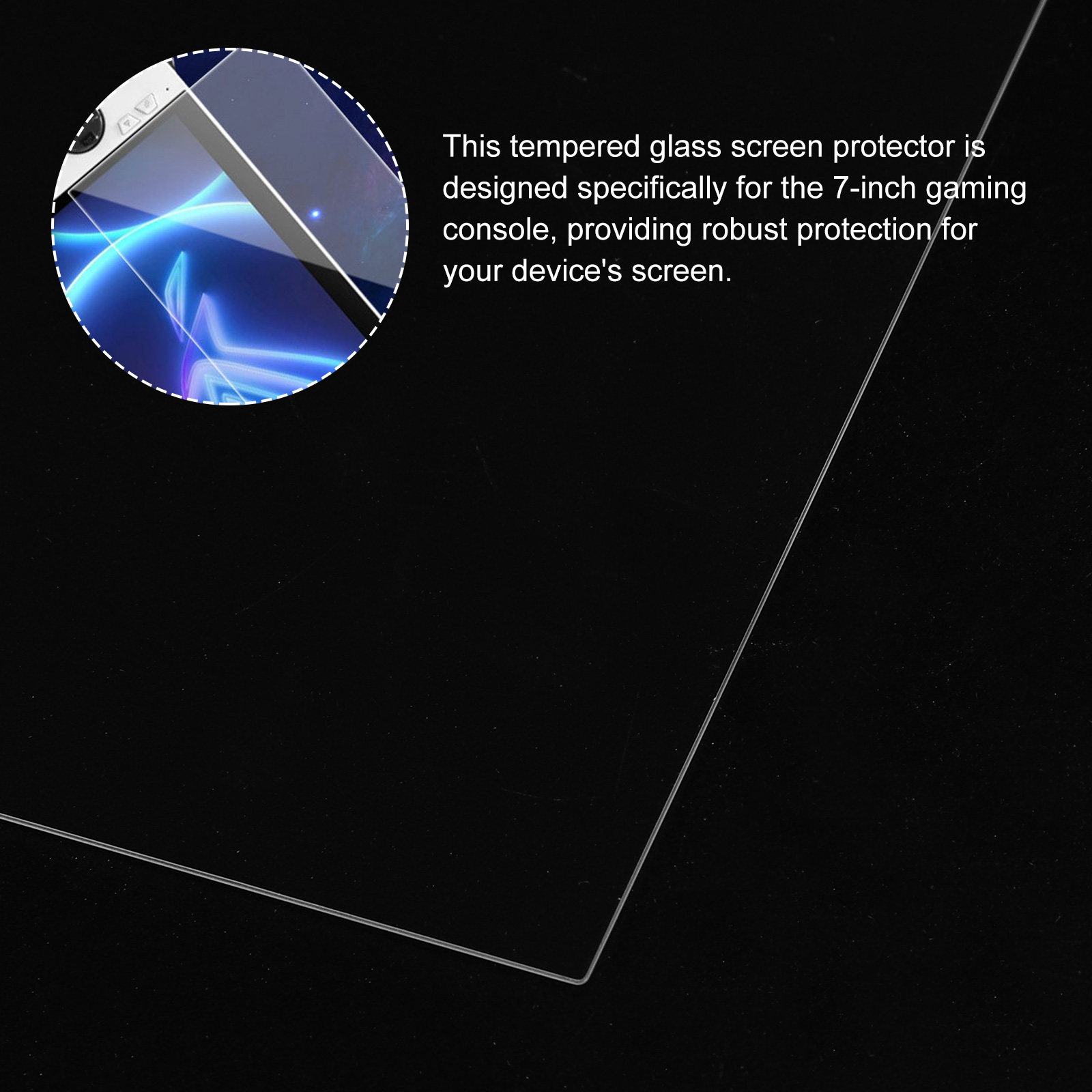 2Pcs 7 Inch Tempered Glass Scr - Gaming Console Lenovo recensie en prijs